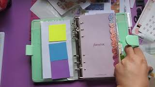 Filofax cover change and chat