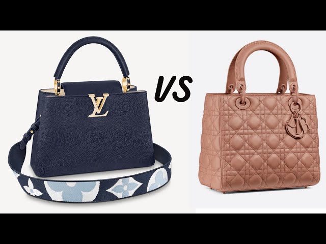VCR: Louis Vuitton Capucines vs Christian Dior Lady Dior