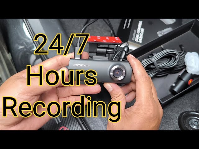 24/7 hour Recording dashcam Kahit Patay ang Makina  DDPAI N1 dual with  Hardwire kit installation 