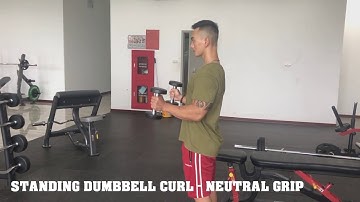 [PROCOACH] STANDING DUMBBELL CURL - NEUTRAL GRIP