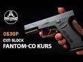 Охолощенный СХП пистолет Fantom-СО Kurs (Glock) 10ТК