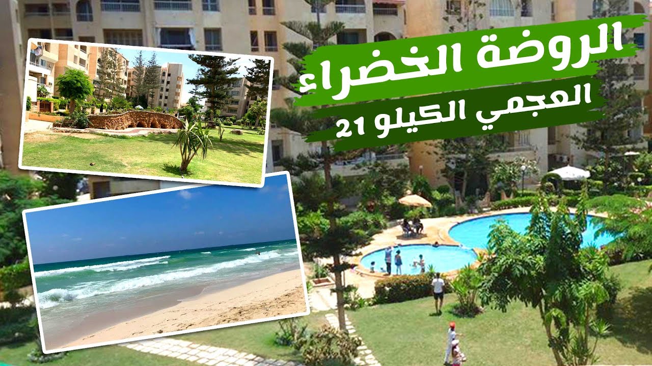 الروضة الخضراء | أفضل و أهدى مكان في العجمي | ابو يوسف الكيلو 21