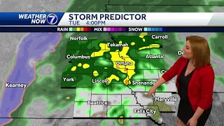 Monday, February 13 afternoon weather