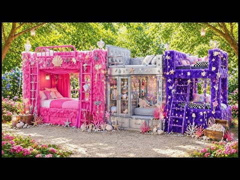 Transforming a Small Space into a Luxury Secret Room! 🤯