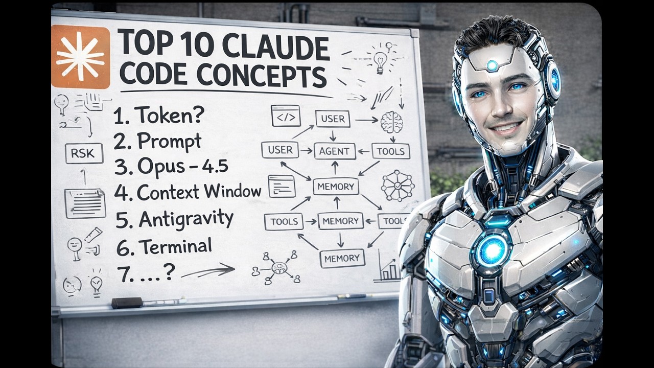 Top 10 Claude Code Concepts ! For Non-techies in Hindi - YouTube