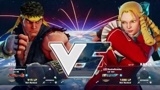 SFV - camelshow(Ryu) vs DashxRendar(Karin)