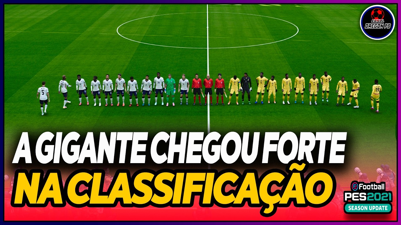 VAMOS DESTACAR O MELHOR JOGADOR EM CAMPO E TREINAR COM A INGLATERRA - PES 2021 PC - OREGON PB