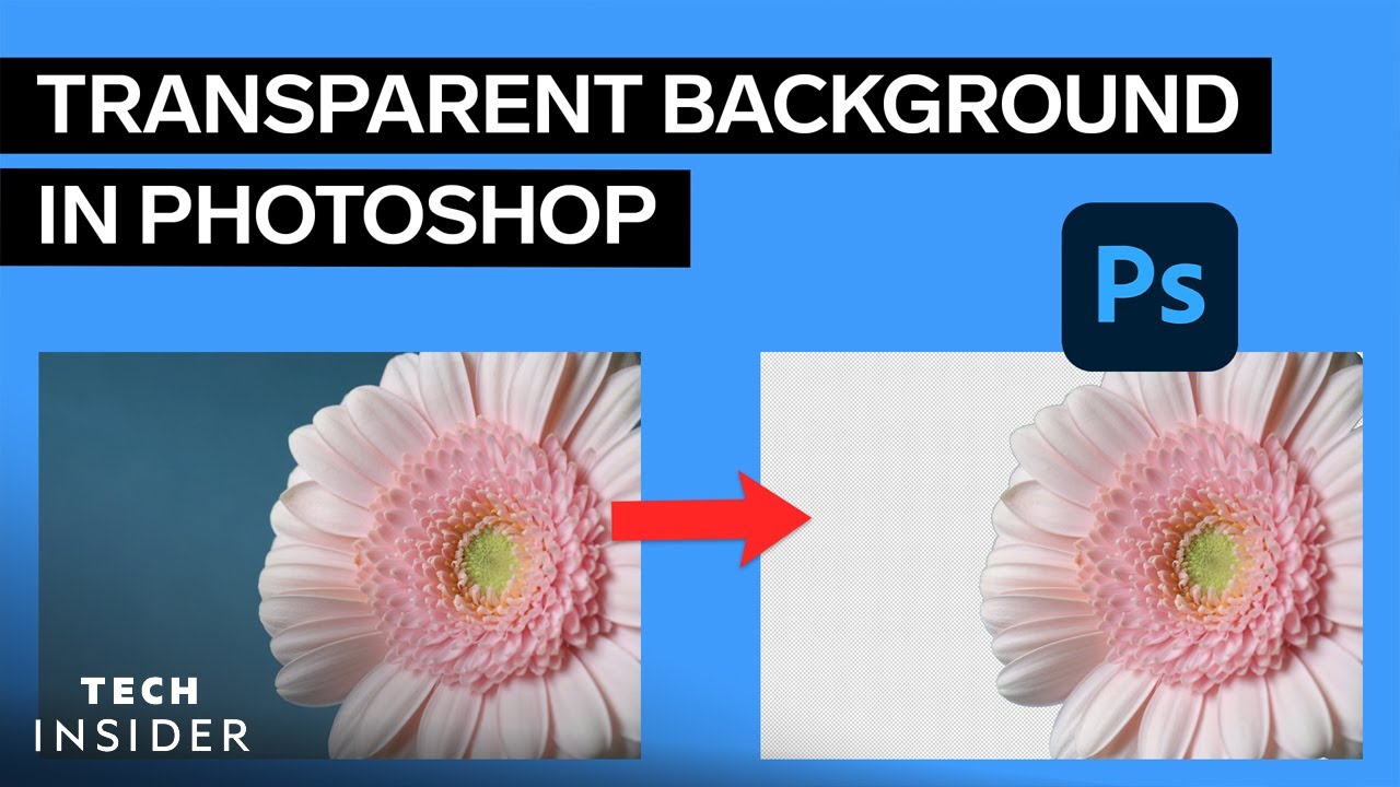 How to make a Background Transparent in Photoshop