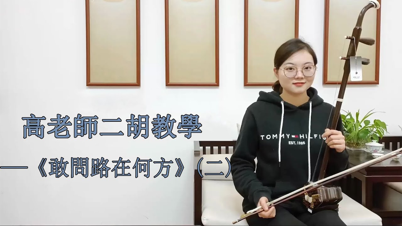 二胡自學教程】《敢問路在何方》G調（二）多角度講解，帶你逐句練習