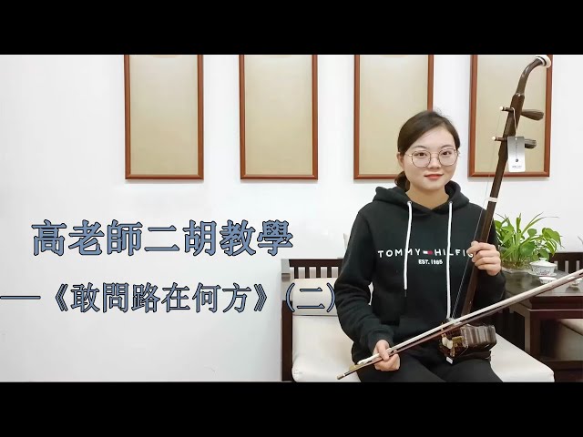 二胡自學教程】《敢問路在何方》G調（二）多角度講解，帶你逐句練習