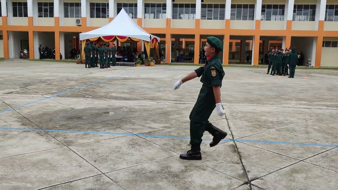 UJIAN KENAIKAN PANGKAT KADET REMAJA SEKOLAH KRS, PERINGKAT DAERAH KOTA MARUDU 2022