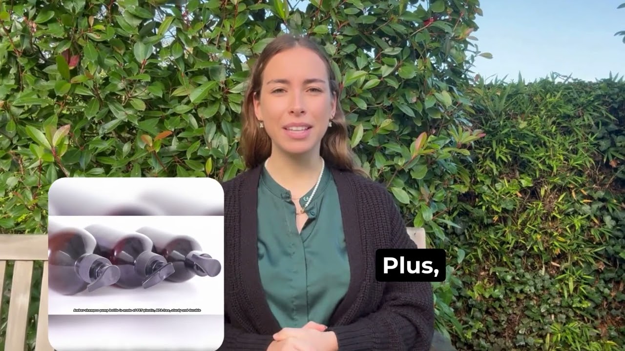 Elevate Your Brand with Sustainable Luxury: The PET Brown Pump Bottle