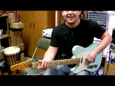 Kelton Swade 1953 Surf Green Telecaster Part 2