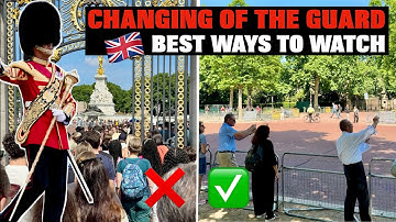 Best Ways to watch Changing of the Guard 2025 🇬🇧 London w @SuitcaseMonkey