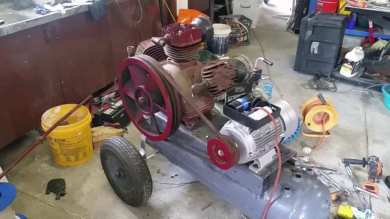Air Compressor Rebuild pt 3 YouTube
