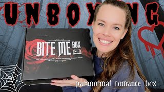 Bite Me Box Unboxing 🧛🏼 Paranormal Romance Box