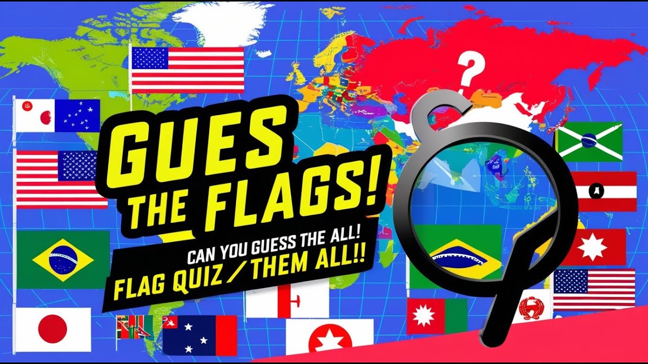Flags of the WORLD! Can You Guess Them All? - YouTube