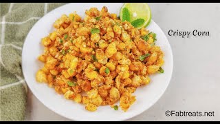 Crispy corn in air fryer - Barbeque nation style / How to make crispy corn in air fryer
