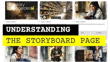 06 - Understanding The Storyboard Page - Update: 05/2025 - Storyboarder.ai