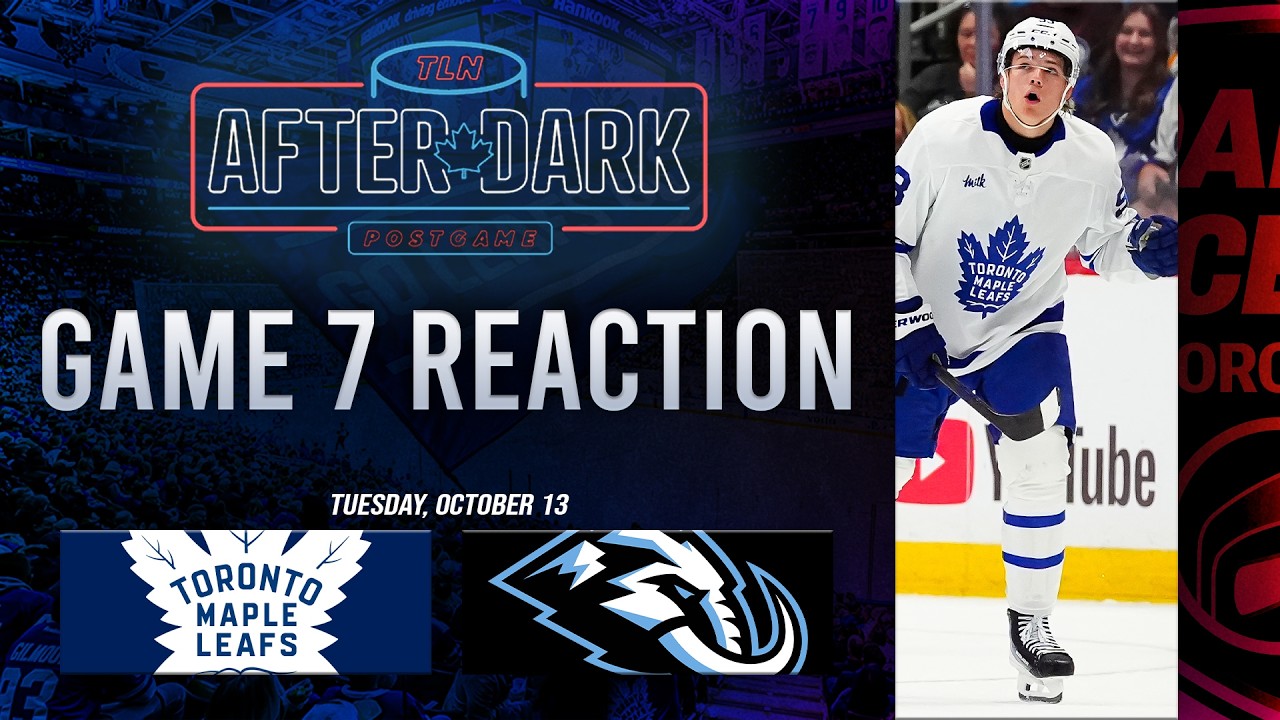 Toronto Maple Leafs vs Utah Mammoth Postgame Show ft. Jay Rosehill | Game 7 | TLN After Dark