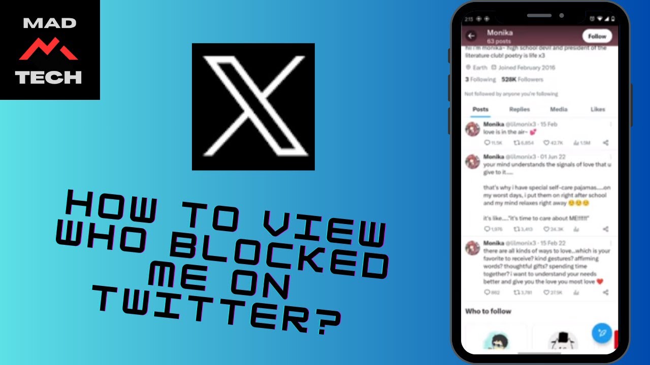 How To View Who Blocked Me On Twitter?