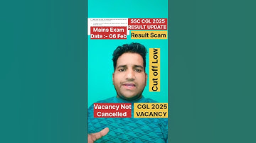 ssc cgl result date 🔥 cpo result scam 🎉 mains exam date 🔥 cgl vacancy 😡 #shorts #ssc #ssccgl #cgl