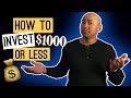 How To invest $1000 or less in Canada (5 ways)