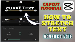 CAPCUT TUTORIAL - How to curve text screenshot 1