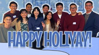 Getting LITTY at our holiday work party! ✨🎄