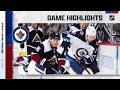 Jets @ Avalanche 2/25 | NHL Highlights 2022