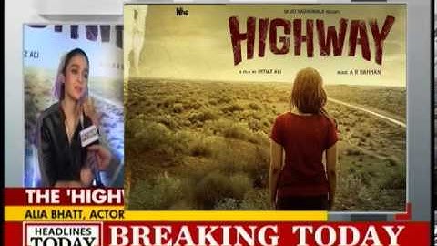 Imtiaz Ali & Alia Bhatt promote Highway