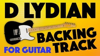 D Lydian Backing Track chords