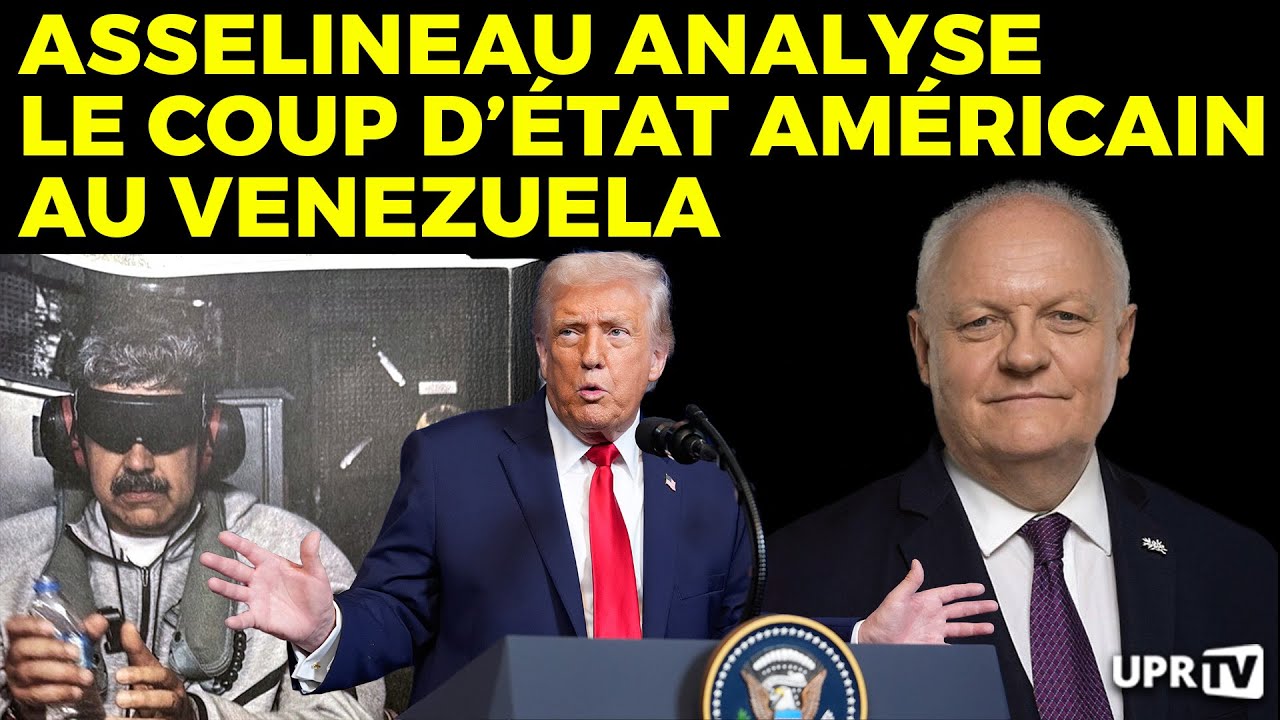Asselineau analyse le coup d'État américain au Venezuela