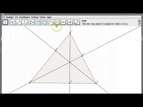 Video: Hvorfor er ortosenteret til en trekant viktig?