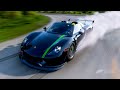 🔥Porsche 918 Spider - FORZA HORIZON 5 - GAMEPLAY - THRUSTMASTER ( Steering Wheel - Pedals )