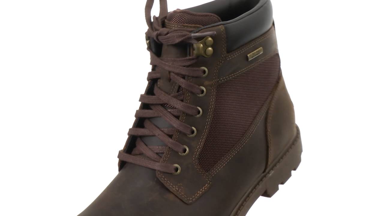 rockport boots waterproof