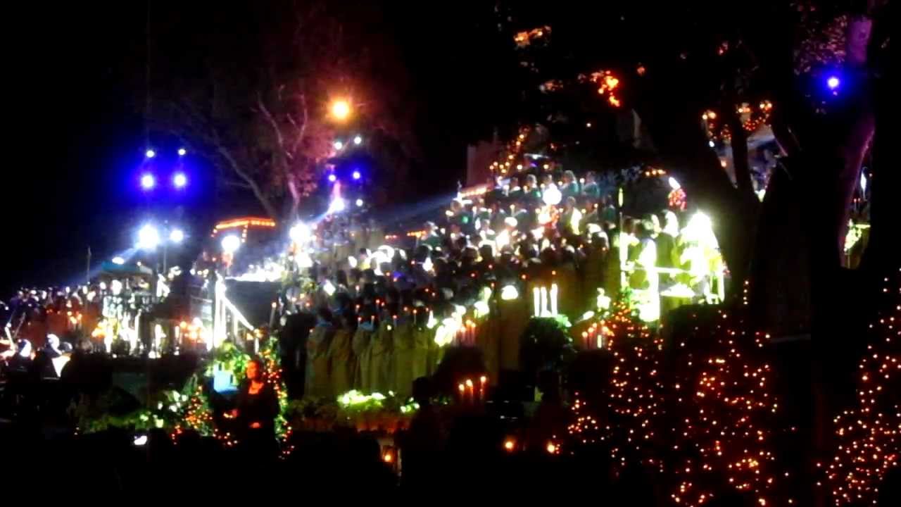 Disneyland Candlelight Ceremony 2012 YouTube