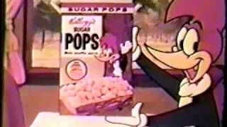 Kelloggs Sugar Pops Woody Woodpecker Commercial