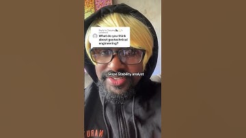 Replying to @Tsepang🦍💫 Honest review on Geotechnical Engineer majors in Civil Engineering