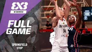 Germany 🇩🇪 vs USA 🇺🇸 | Full Game | FIBA 3x3 Women's Series Springfield Stop 2024