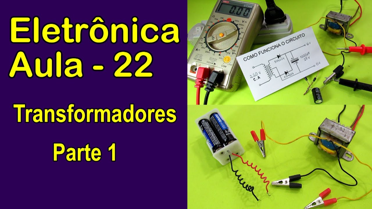 Eletrônica: Aula 22 - Transformadores I