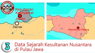 Kompilasi Data Sejarah di Pulau Jawa 1 | Kesultanan Nusantara