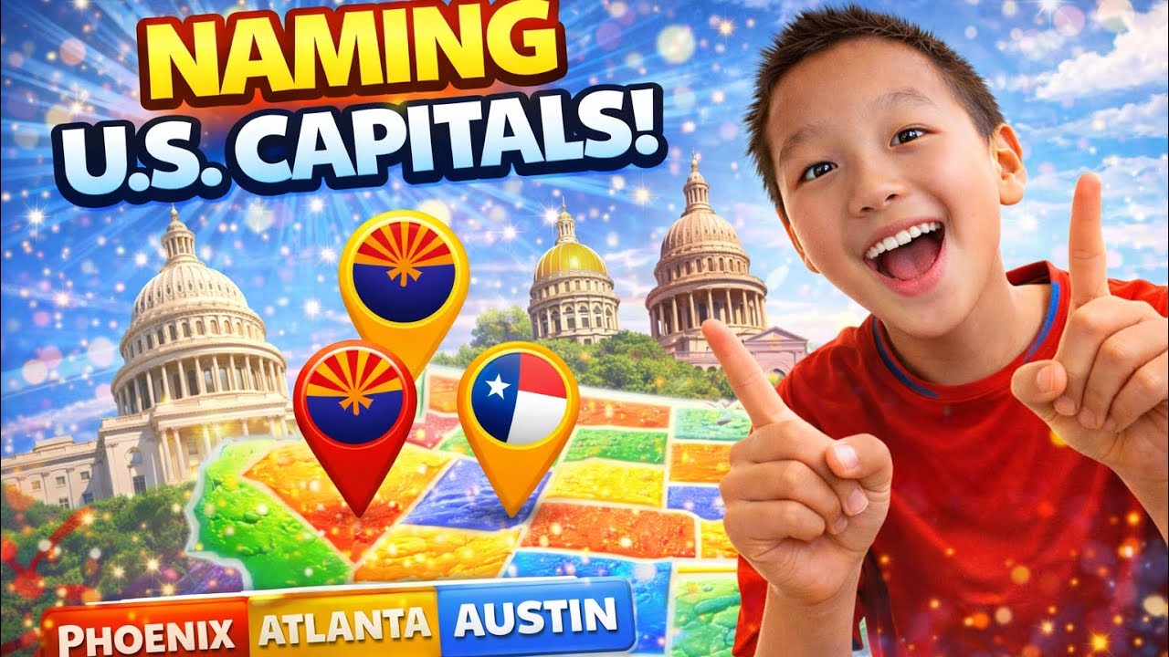 Naming all 50 state capitals in the U.S