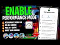 Max 90 - 120 FPS | Enable Performance Mode For Gaming | Stable Fps &amp; Performance | No Root