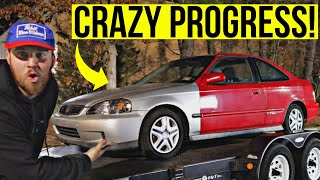 Restoring a $300 Honda Civic On A Budget! | EP. 4