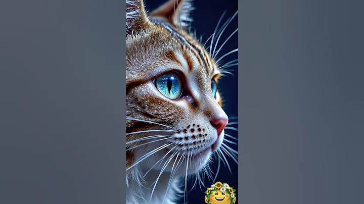 This AI cat face is too cute to handle! 😺 Watch this furry friend take over the internet! #AICat