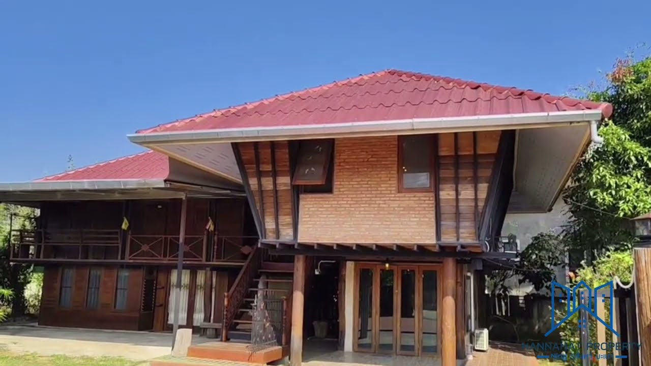 (ปิดการขาย)ขายบ้านไม้สไตล์ลอฟท์เก๋ๆเท่ห์ๆ 2 ชั้น 2 ห้องนอน 2 ห้องน้ำ 92 ตร.วา ราคา 1,890,000 บาท