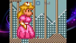 Super Mario Bros. X (SMBX) - Chased by Giant Peach!