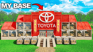 I Built a Car Dealership and It Made Me Rich in Rust!