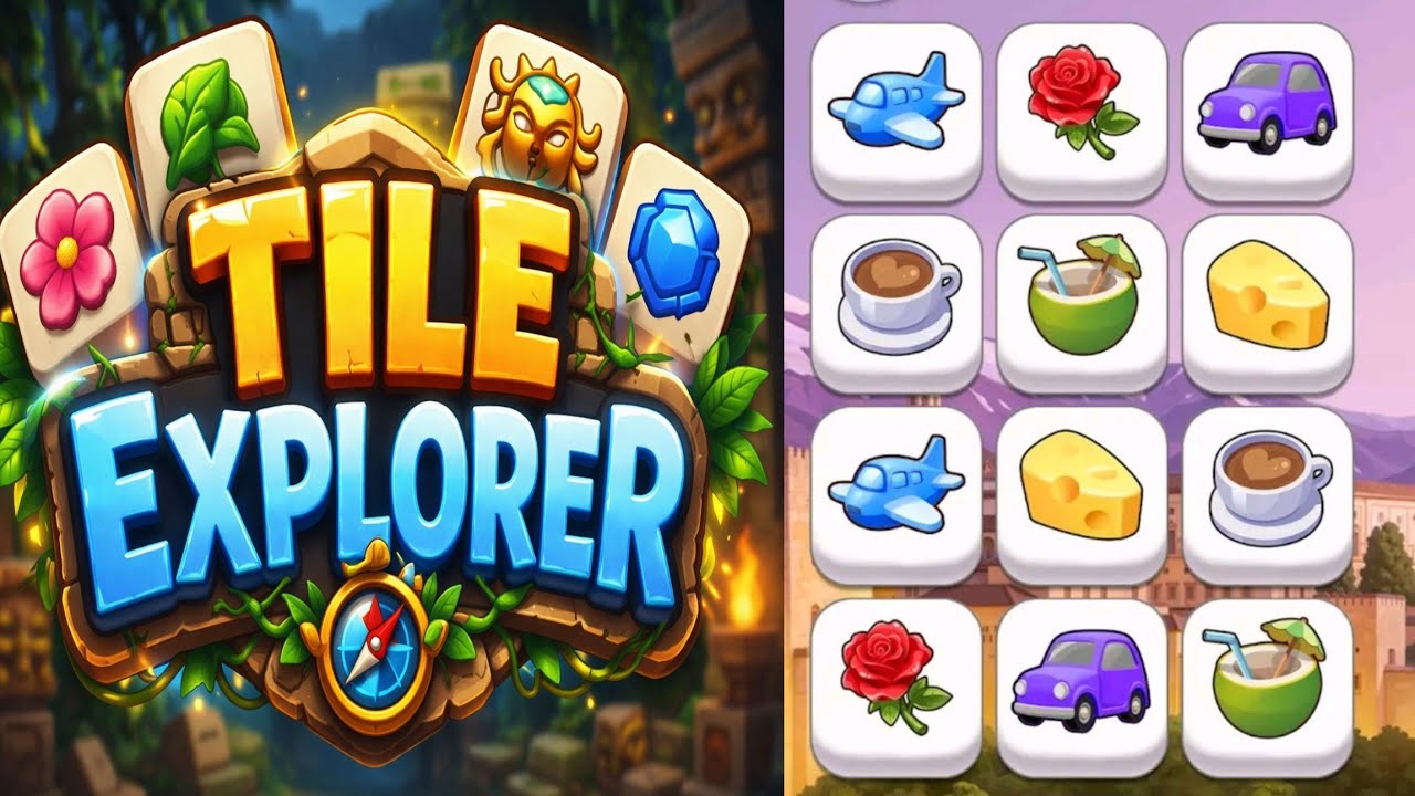 Tile Explorer Tile Tile Explorer Puzzle Game's| Triple Matching| All Levels| iOS Gameplay ...